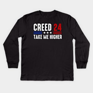 Creed '24 Take Me Higher Kids Long Sleeve T-Shirt